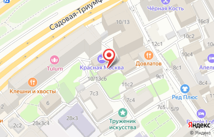 Хостелы Рус - Садовая-Триумфальная на карте