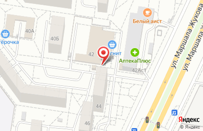 Ателье Studio на улице Маршала Жукова на карте