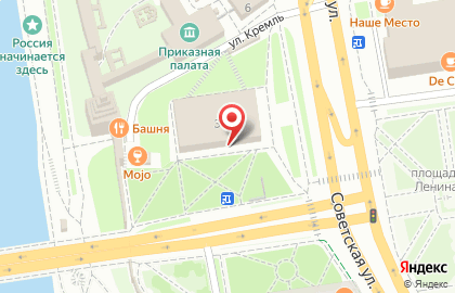 Кафе-мороженое Баскин Роббинс на улице Ленина на карте