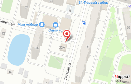 Пиццерия Domino`s Pizza на Главной улице на карте