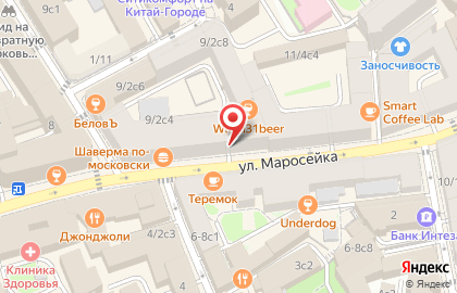 Сеть французских пекарен SeDelice на Китай-городе на карте