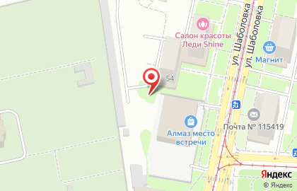 Автостоянка в Москве на карте