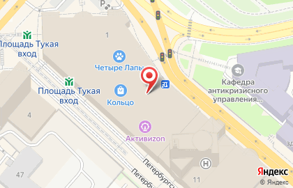 Кафе Gagawa на Петербургской улице на карте