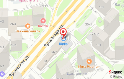 Страховой агент в Москве на карте