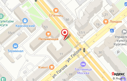 Страховая медицинская компания Астрамед-мс на улице Красина на карте