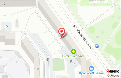 Красногорский на карте