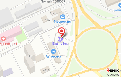 Башнефть-Розница на улице Дзержинского на карте