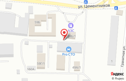АЗС Benzo в Свердловском районе на карте