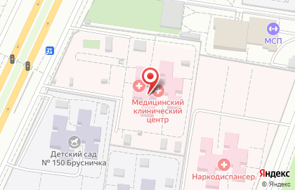 Самарский медицинский клинический центр на карте
