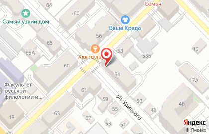 Мособлбанк в Советском округе на карте