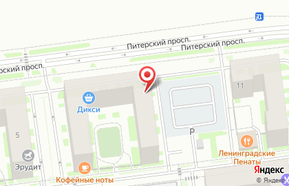 Пекарня Петергофские пекарни на Питерском проспекте, 5 на карте