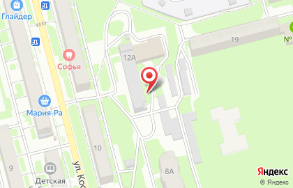 Новоалтайские тепловые сети, МУП на улице Космонавтов на карте