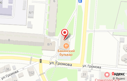 Ресторан Бакинский бульвар на карте