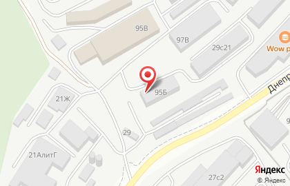 Компания по продаже клинингового оборудования Техрос в Первореченском районе на карте