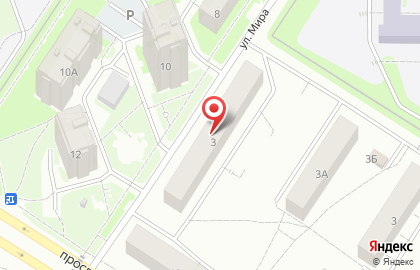 Торговая компания ТрансСтрой на улице Мира на карте