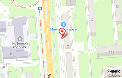 Служба доставки Фудзи в Мотовилихинском районе на карте