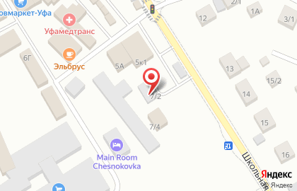 Почтовое отделение с. Чесноковка на карте