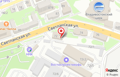 Кулинарный цех Sub Club & ФК Усенко на Светланской улице на карте