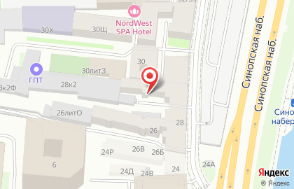 Аварком на площади Александра Невского I на карте