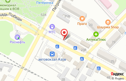 Салон связи Связной на Привокзальной улице на карте