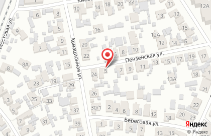Перетяжка мебели в Пензе на карте