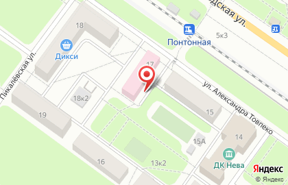 ЗАО МАКС-М на улице Александра Товпеко на карте