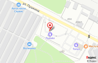 Банкомат Банк Открытие на улице Пушкина на карте