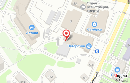 Мастерская по изготовлению памятников Ангел на улице Ленина на карте