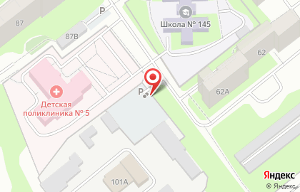 Автостоянка в Перми на карте