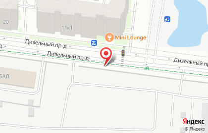Шиномонтажная мастерская в Московском районе на карте