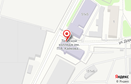 Профессиональный колледж им. П.А. Кайкова на Петербургском шоссе на карте