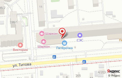 Магазин отделочных материалов и сантехники на площади Карла Маркса на карте