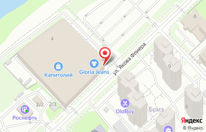 Ресторан быстрого питания KFC в Орехово-Зуево на карте