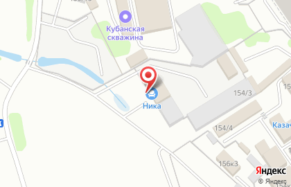 Мебельная фабрика Ника на Бородинской улице на карте