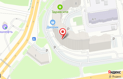 Стоматология Эмидент Люкс на улице Комарова на карте