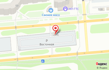 Автостоянка на Ленинградском проспекте, 57а на карте