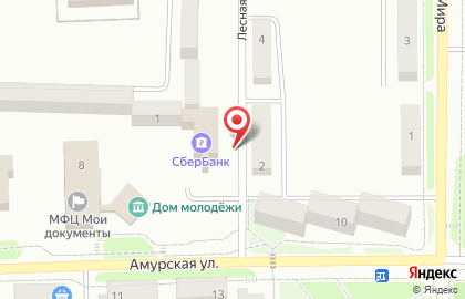 Управление Федеральной службы судебных приставов по Хабаровскому краю и Еврейской автономной области Отдел судебных приставов по г. Амурску на карте