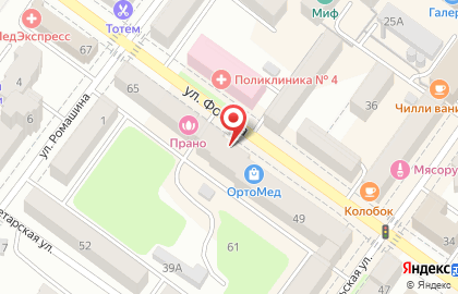 Офтальмологический кабинет в Советском районе на карте