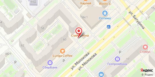Кальянная Bright L bar на карте