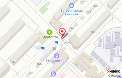 Магазин овощей и фруктов Фруктовый сад на улице Маршала Рокоссовского на карте