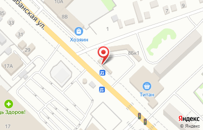 Телекоммуникационная компания МТС в Советском районе на карте
