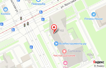 Интернет-гипермаркет товаров для строительства и ремонта ВсеИнструменты.ру на Будапештской улице на карте