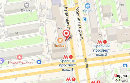 Кофейня Coffee Collective на Красном проспекте на карте