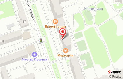 Туристическая компания АтлантикА на Владивостокской улице на карте