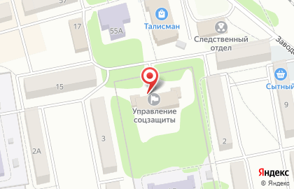 Отдел социальной защиты населения г. Донского на карте