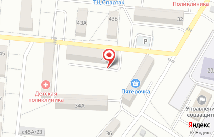 Продуктовый магазин Домашний на улице Мира на карте