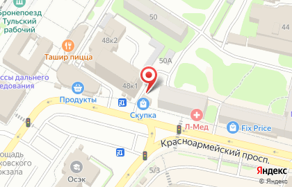 Парикмахерская Бигуди на Красноармейском проспекте на карте
