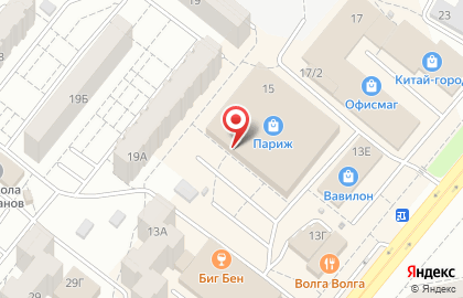 Магазин кондитерских изделий в Волгограде на карте