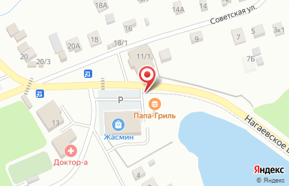 Сеть стрит-кафе Папа Гриль на Советской улице на карте