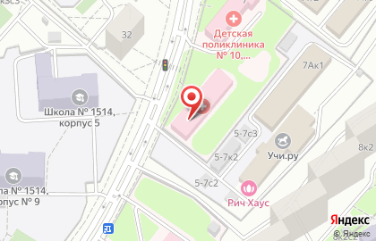 Киоск по продаже цветов, Обручевский район на улице Новаторов на карте